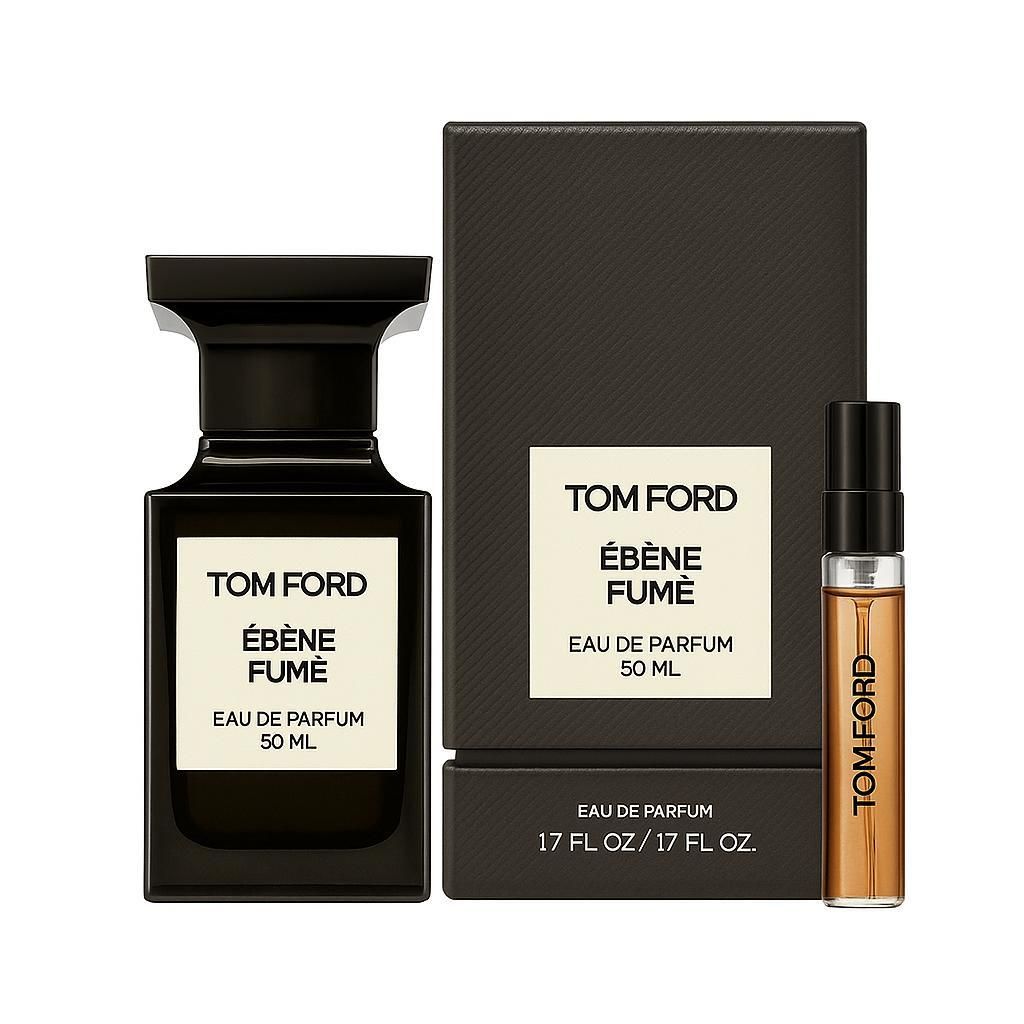 Tom Ford Ébène Fumé Eau de Parfum Set 50 ml + 10 ml – Intensiver holzig-amberartiger Unisexduft – Riviera Beauty Market