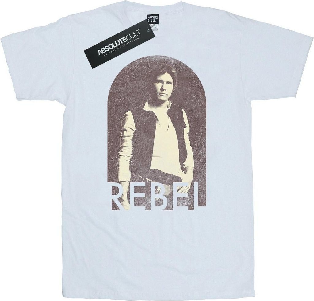 Star Wars - "Rebel" T-Shirt für Herren BI46250 (M) (Weiß)
