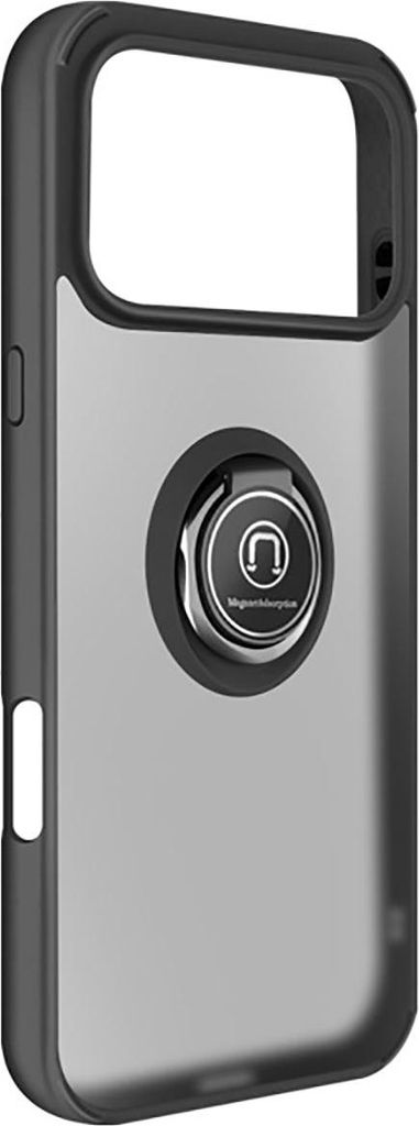 Avizar, Hülle für iPhone 17 Pro mit Ringhalterung und Magnetbefestigung, Schwarz