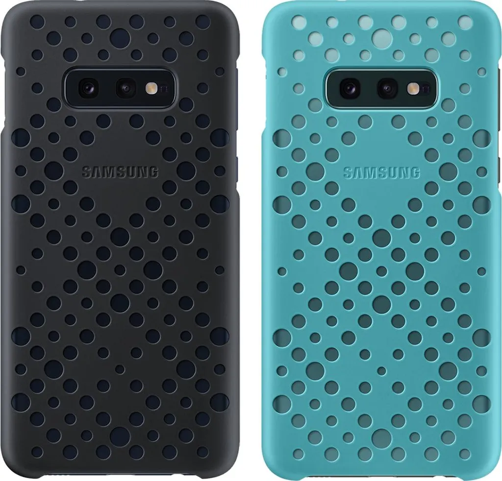 Protection arrière Galaxy S10e Samsung EF-XG970CB rigide et aérée