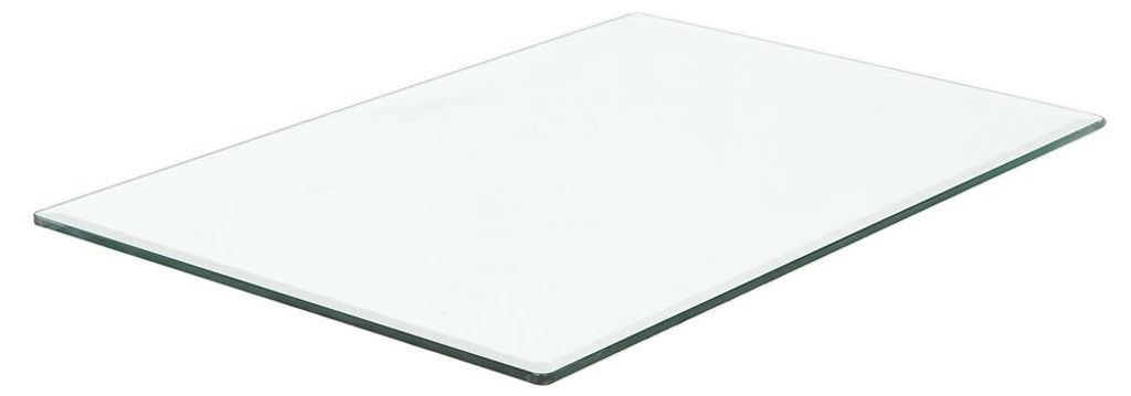 Glasplatte TERRY 100x50cm gehärtetes Glas 8mm Stärke Produktbild 
