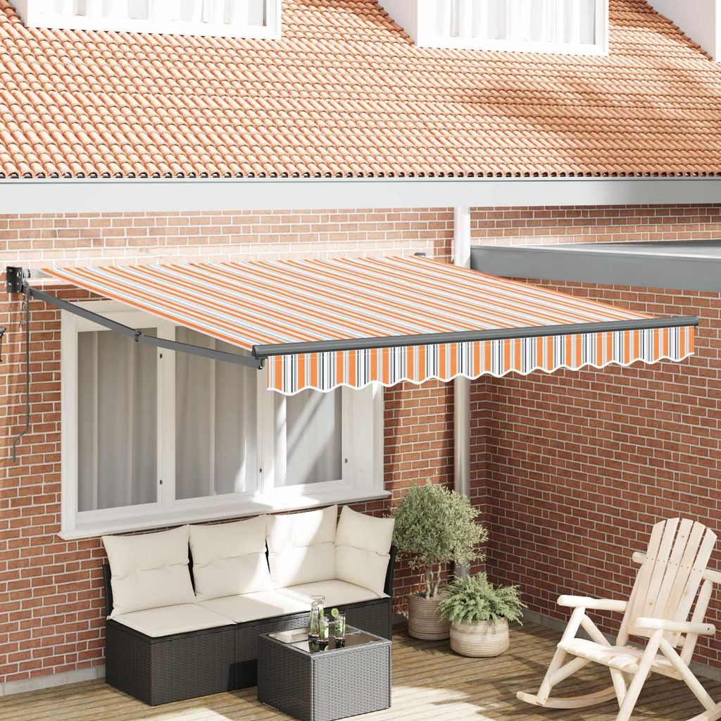 Maison Exclusive - Einziehbare Markise Mehrfarbig 300 x 250 cm
