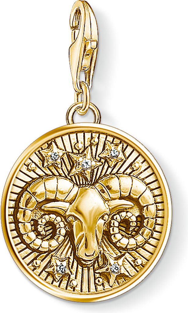 Thomas Sabo 1652-414-39 Charm-Anhänger Sternzeichen Widder Produktbild 