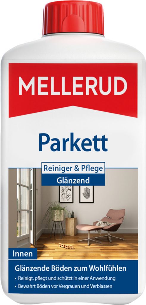 Parkett Reiniger & Pflege Glänzend 1,0 l Produktbild 