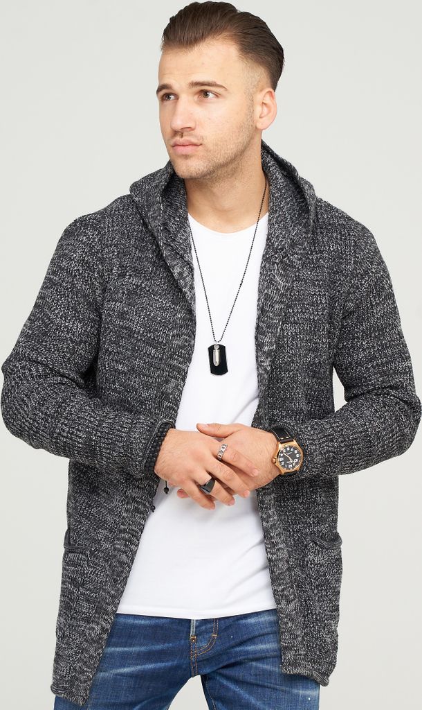 CARISMA Herren Strickjacke CRVANTAA langer warmer Cardigan