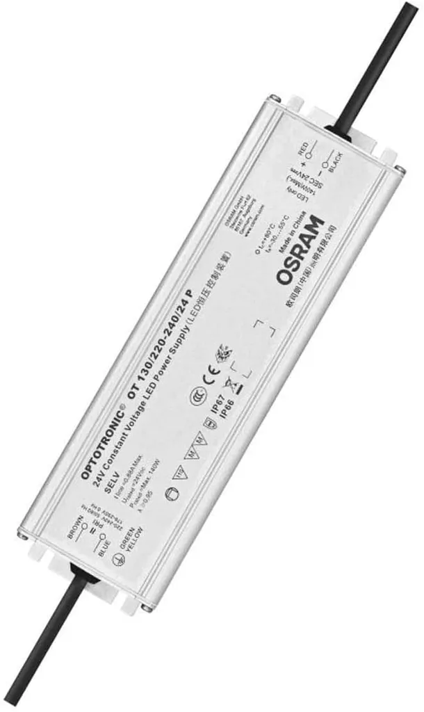 Transformateur LED 24 Volts OSRAM OT 130W pour Éclairage Extérieur