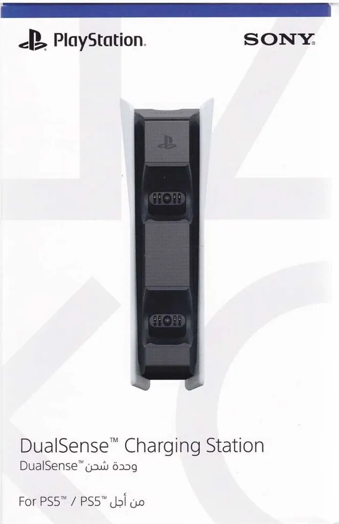 Sony Station de recharge DualSense pour manette PS5 transparente One Size
