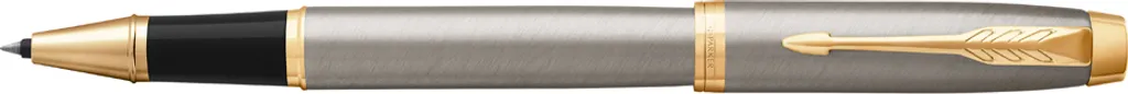 Stylo Parker IM Rollerball Métal Brossé : Écriture Fluide sans Fatigue