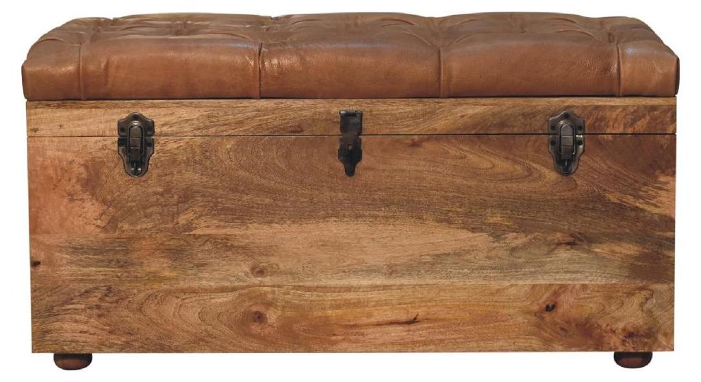 Artisan Furniture Massivholz-Aufbewahrungskiste „Buffalo Produktbild 