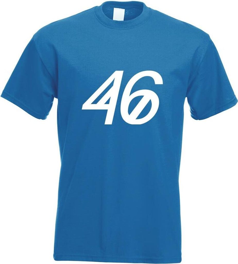 Kiwistar - T-Shirt - royal - 46 Motiv Bedruckt Funshirt Design Print - mit Motiv Bedruckt - Funshirt Design - Sport - Freizeit - Herren - M