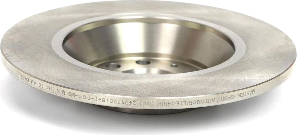 MS 24011201591-PCS-MS Bremsscheibe (1x Stück) Hinterachse für AUDI A6 C6 (4F2)