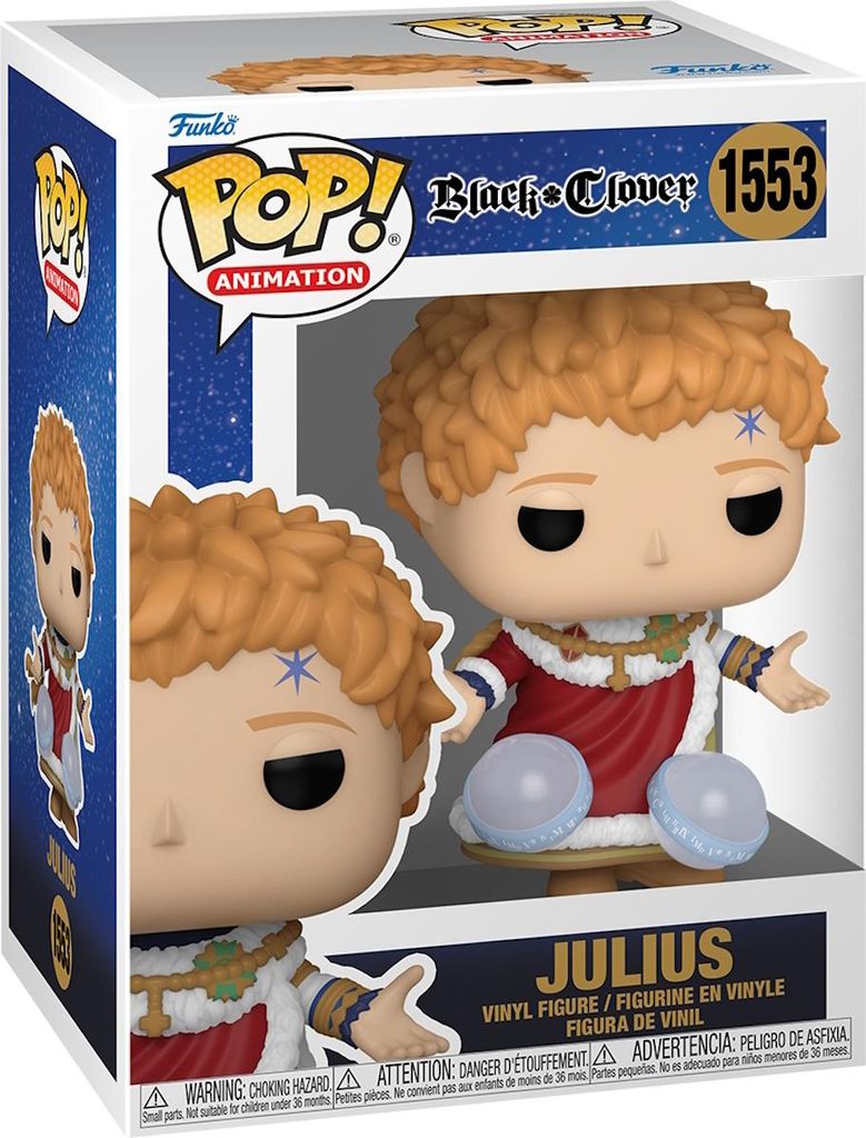 Black Clover - Julius 1553  - Funko Pop! Vinyl Figur Produktbild 