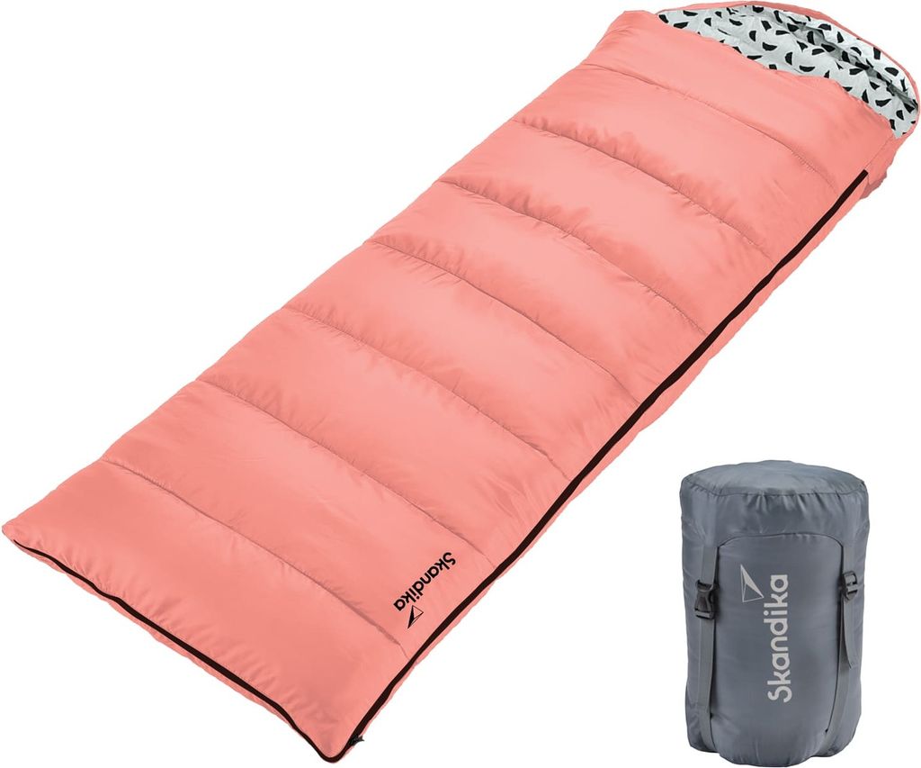 Skandika Iceland Decken-Schlafsack 220x80 cm, kombinierbar zum Doppelschlafsack