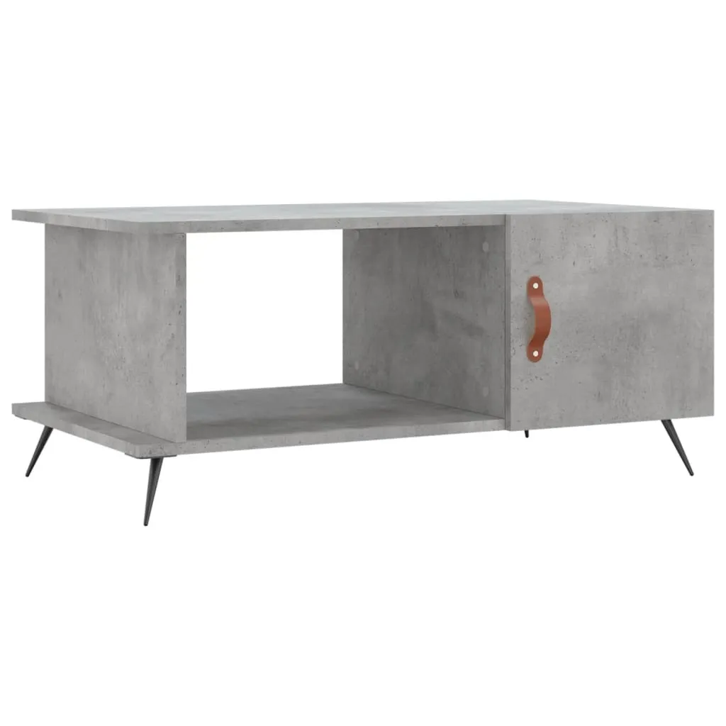 Arreda con SYFAX: Tavolino Salotto Cemento 90x50x40 - Stile Unico
