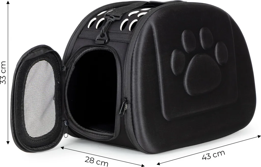 Borsa Trasporto Animali Design: Grande Spazio e Stile Urban - 7