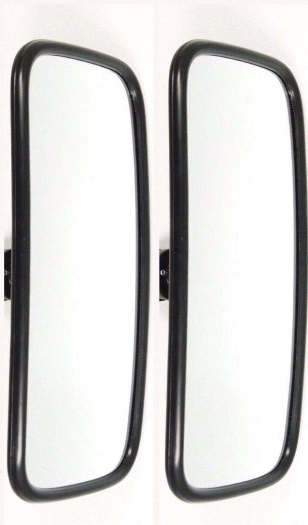 2x Außenspiegel Rückspiegel 375x185 ř14-23 LKW Bagger Produktbild 