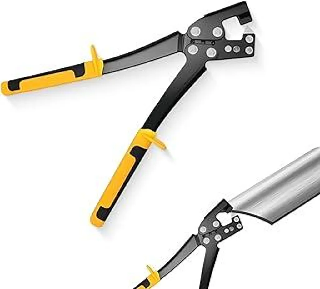 Pinza Punzonatrice Cartongesso 310mm - Strumento per Profili Metallici
