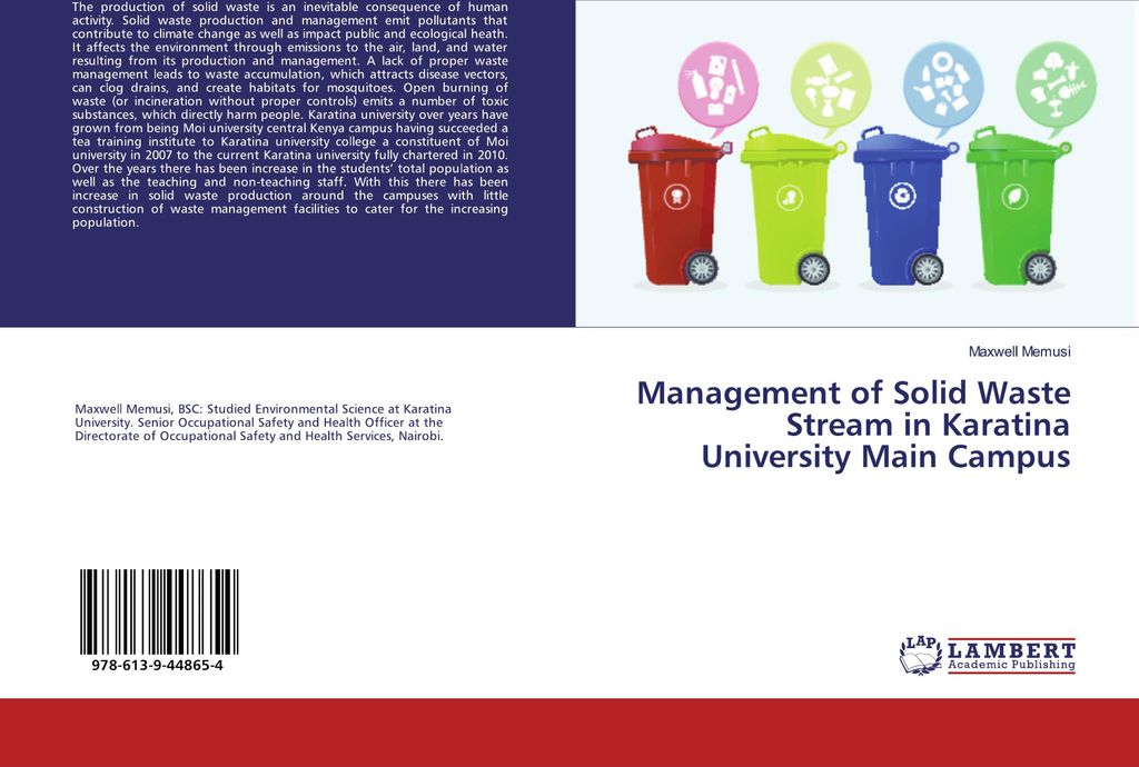 Management of Solid Waste Stream in Karatina University Main Campus