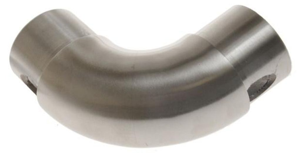 Kolanko skrętne A/0302-042 Edelstahl 90° für Rohr D=42,4x2 Produktbild 
