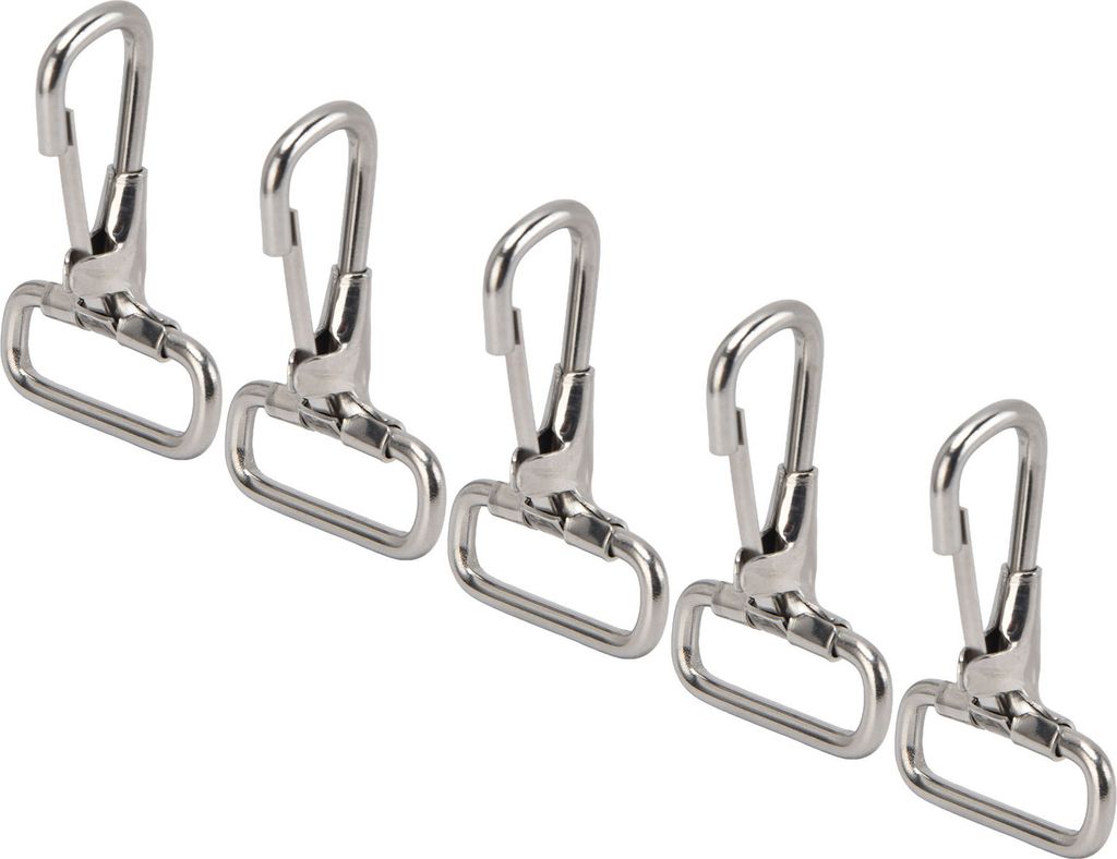 Snap Hooks,Stainless Steel Snap Hooks,Metal Snap Hooks,Snap Hook Metal Clips,Luggage Hardware Accessories,Outdoor Supplies