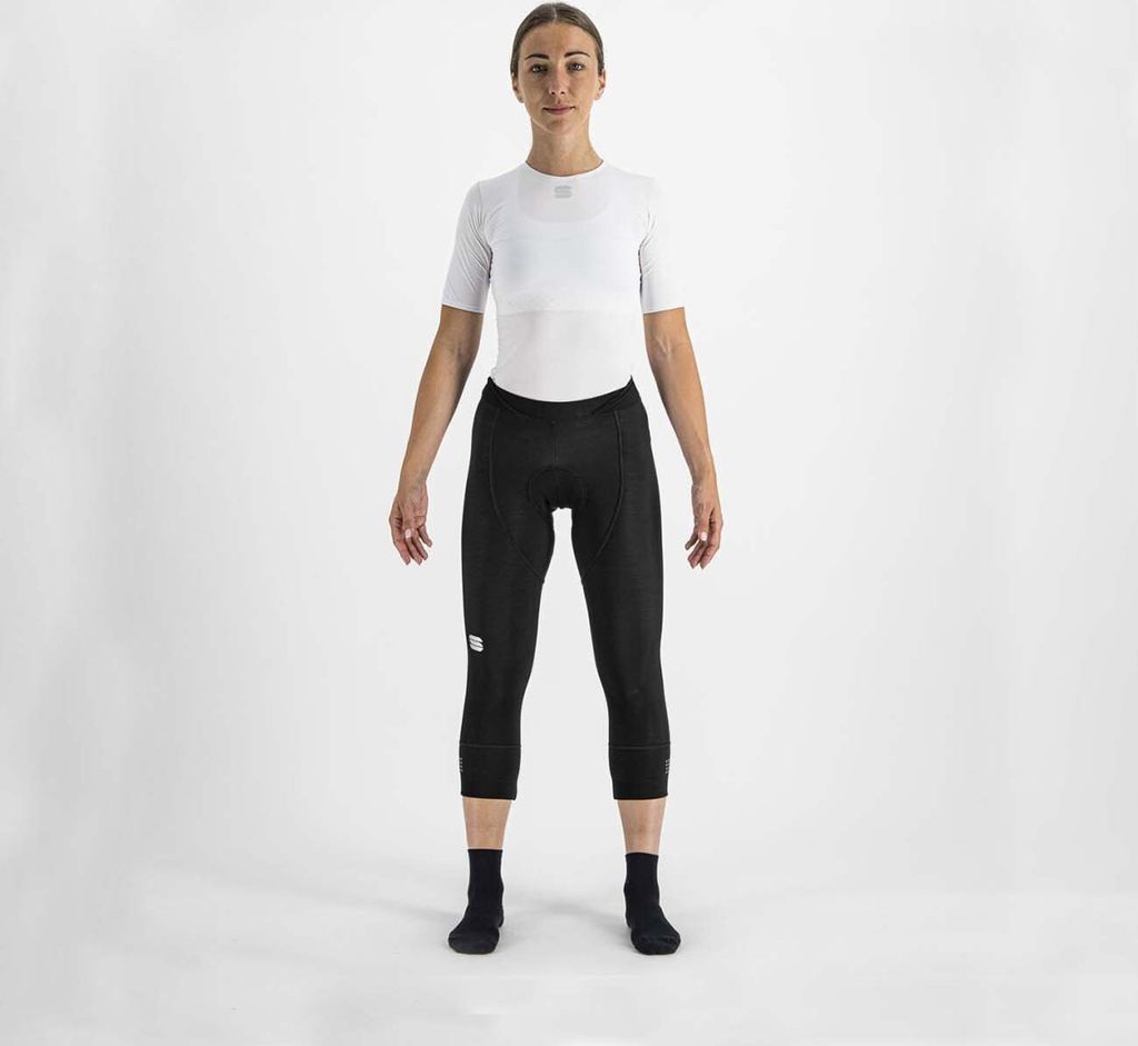 SPORTFUL 3/4 lange Fahrradhose ohne Träger - NEO W KNICKER LADY - Schwarz S