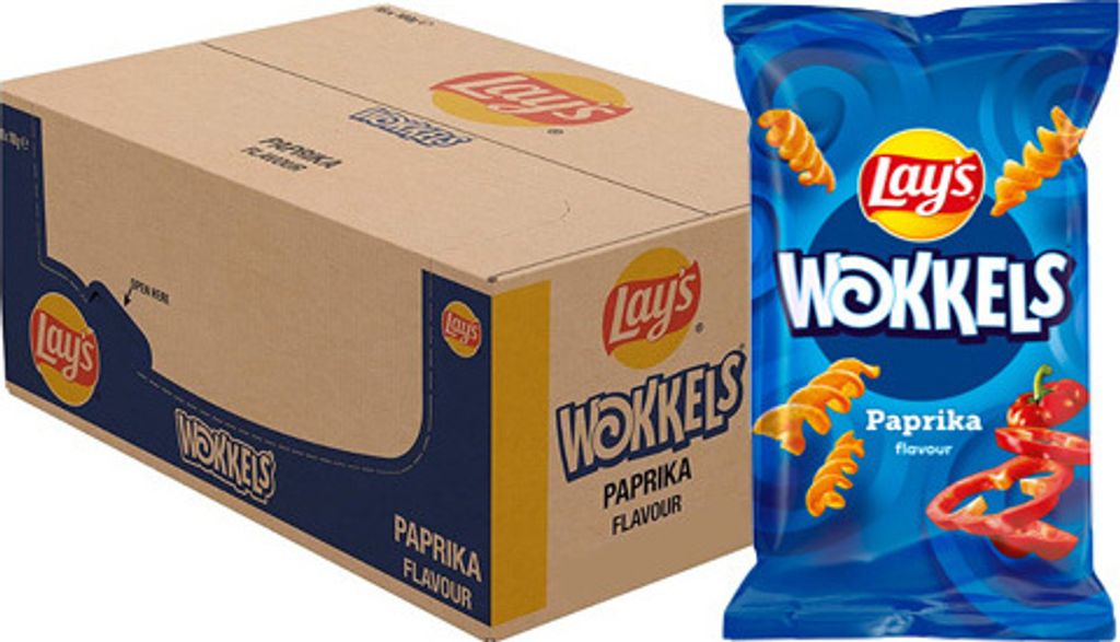 Patatine Lays Wokkels al peperone 24 x 30 g Immagine del prodotto 