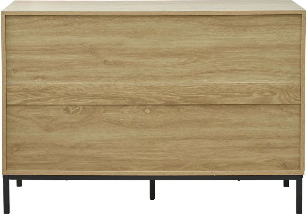 Commode à 6 tiroirs bois clair Dave par Oviala | Meuble chic