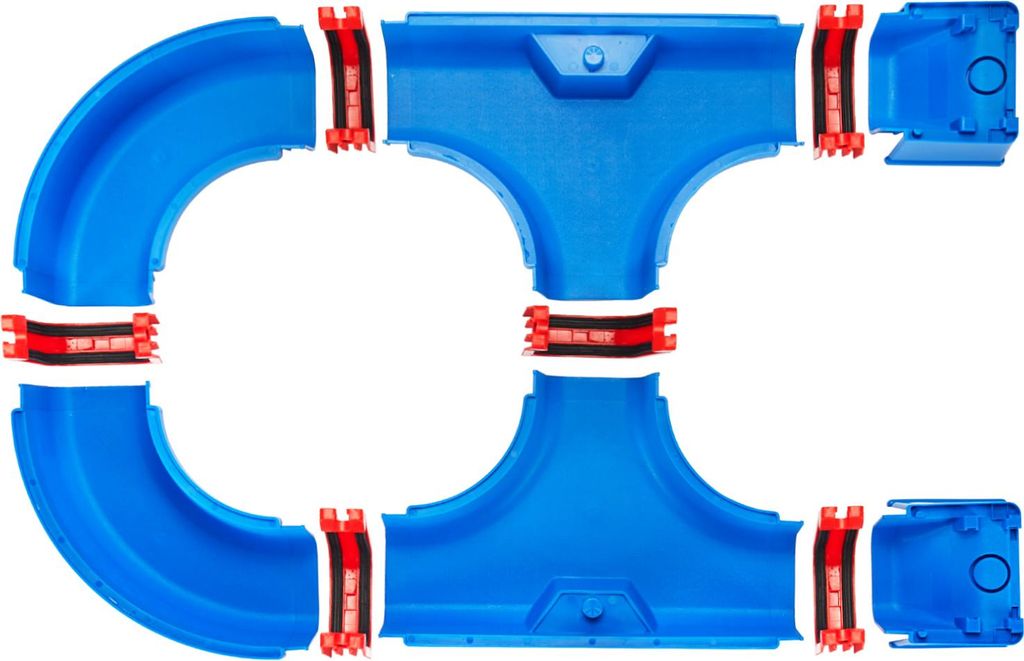 SucceBuy Wassertisch mit Wasserspiel-Set, Outdoor-Spielzeug für Kinder ab 3 Jahren, Sommer-Wasserpark mit 39-teiligem Zubehör für Garten, Rasen ...