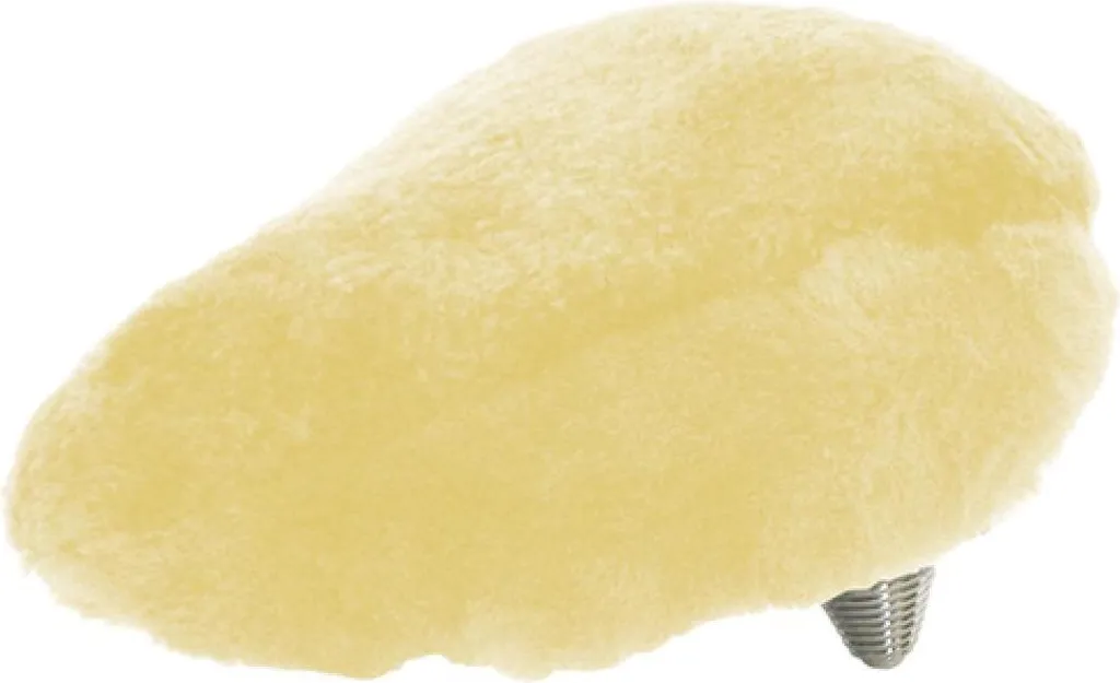Haberland Housse de Selle en Peau d'Agneau Beige Taille L Confort Vélo