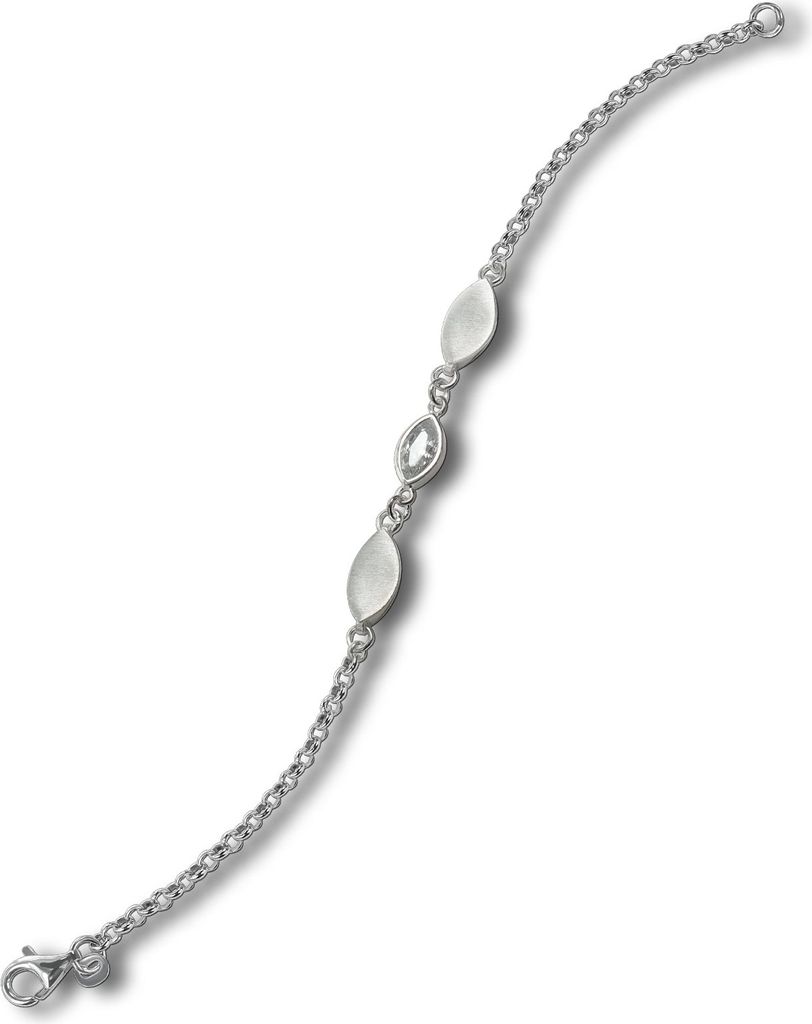 Balia Armband Silber 925 weiß, silber Damen Schmuck BAA0027SW