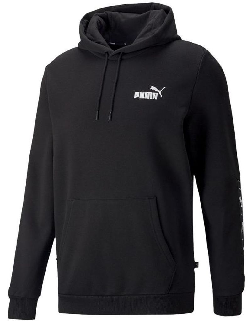 Puma ESS+ Mikina s pásky, model FL M, barva: černá, Obrázek produktu 