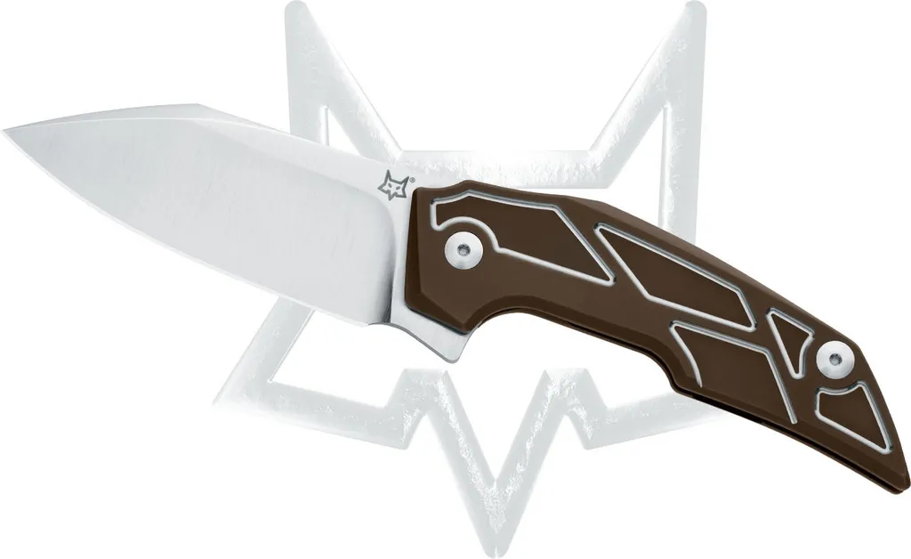 Couteau de poche pliant FOX Phoenix en acier M390 et manche titane