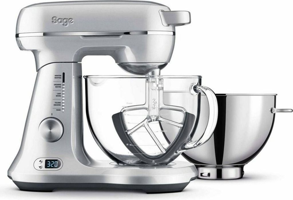 Sage the Bakery Boss, Standmixer, Aluminium, Schlagen, Kneten, Mixen, 4,7 l, Aktivität, 1200 W
