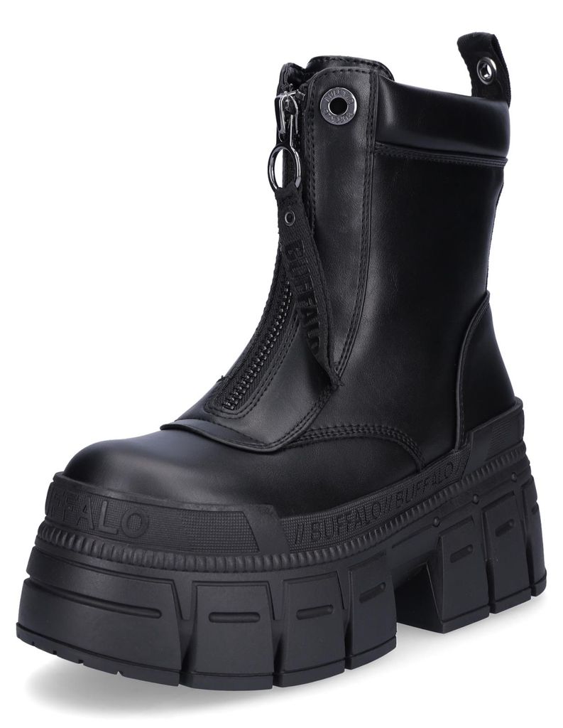 Buffalo Damen Boot Gospher Zip Boot schwarz Produktbild 