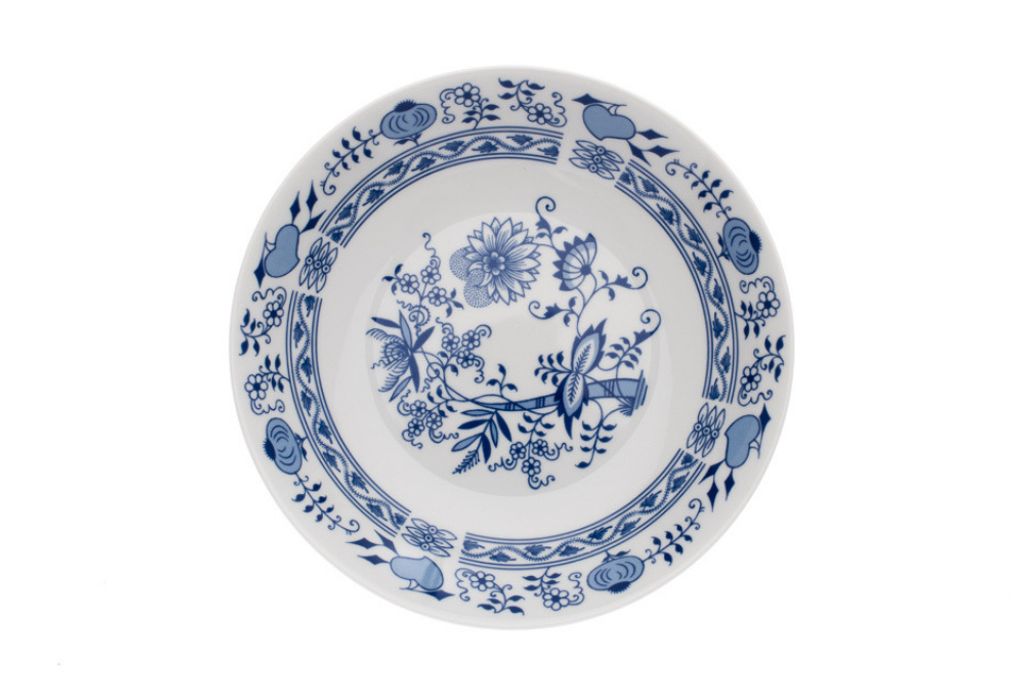 Thun 1794 Saphyr, flacher Teller, tschechisches Porzellan, 24 cm, Thun