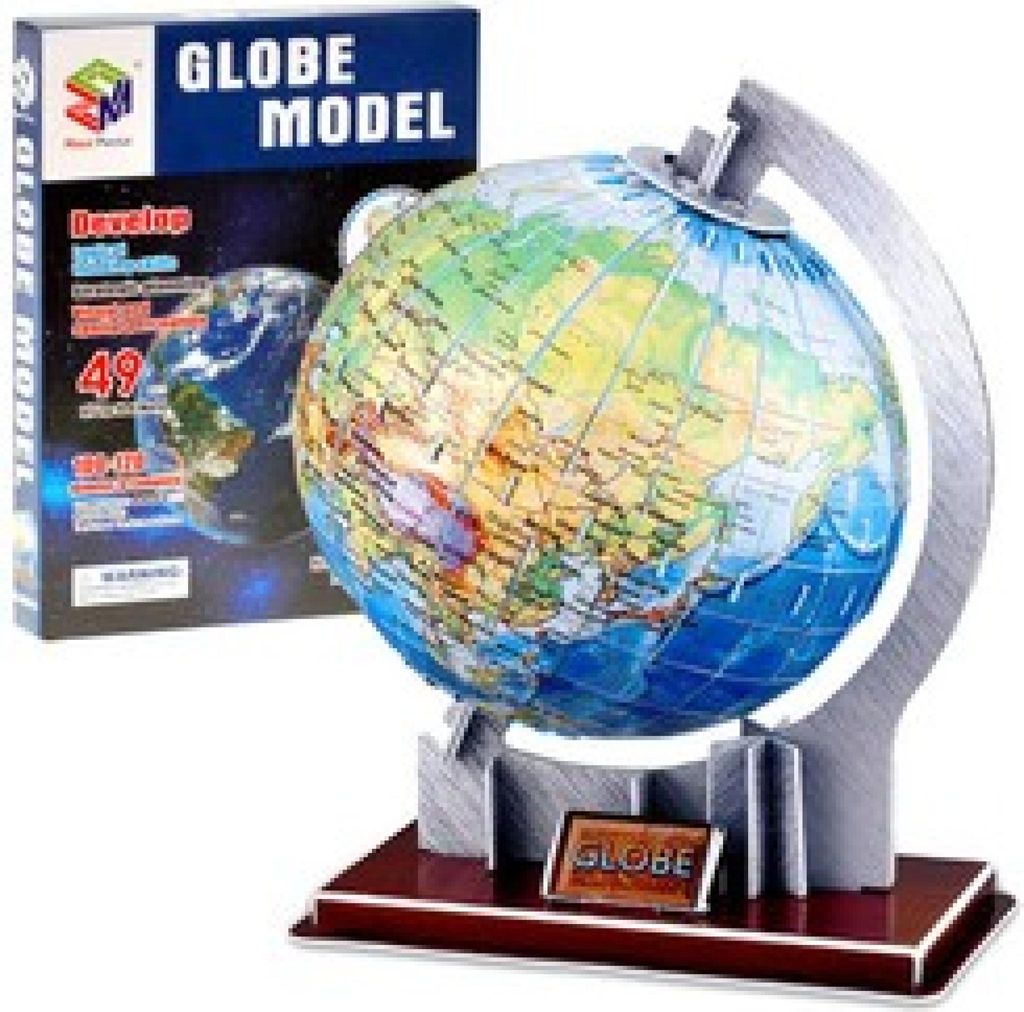 3D-Globus räumliches Puzzle 49 Elemente