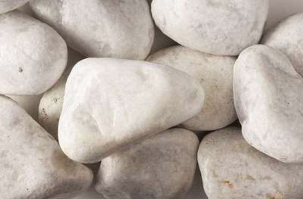 Żwir Carrara 60 - 100 mm biały 20 kg Zdjęcie produktu 