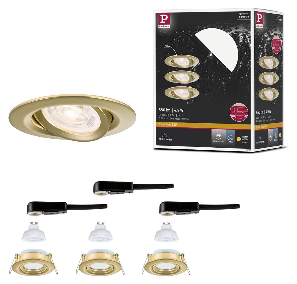 Paulmann LED Einbauleuchte Nova Plus
