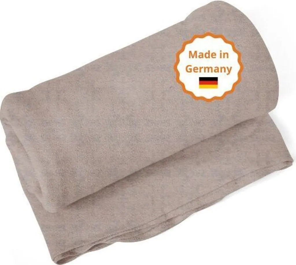 Plaid Divano Blu-Beige 150x200 Sleepling Germany | Design Melange