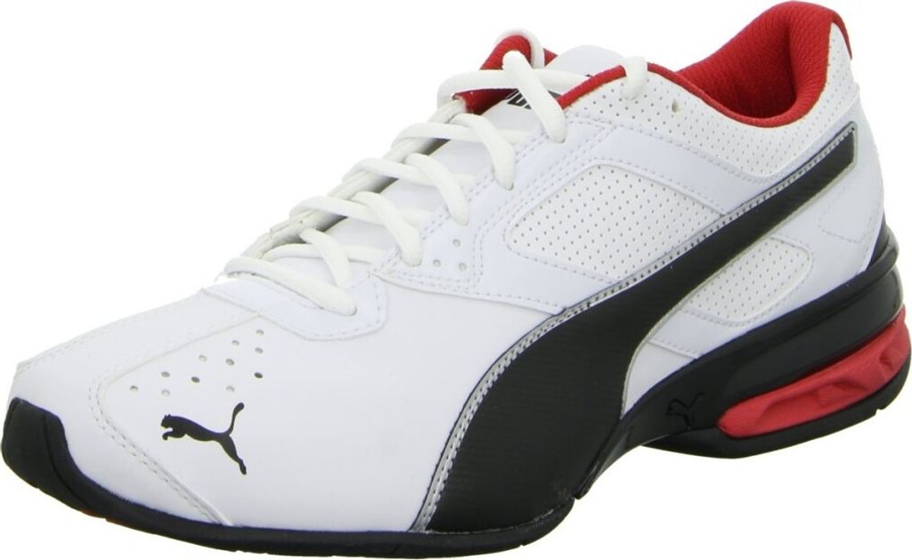 Puma Tazon 6 FM Herren Laufschuhe, Farbe:Weiß, Größe:46 Produktbild 