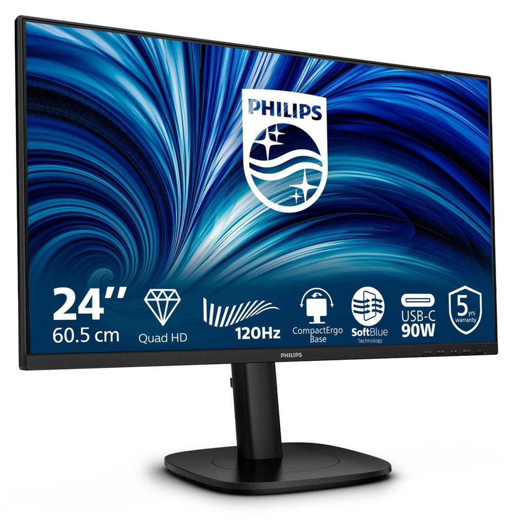 Philips 24B2U3601, 60,5 cm (23.8"), 2560 x 1440 Pixel, Quad Produktbild 