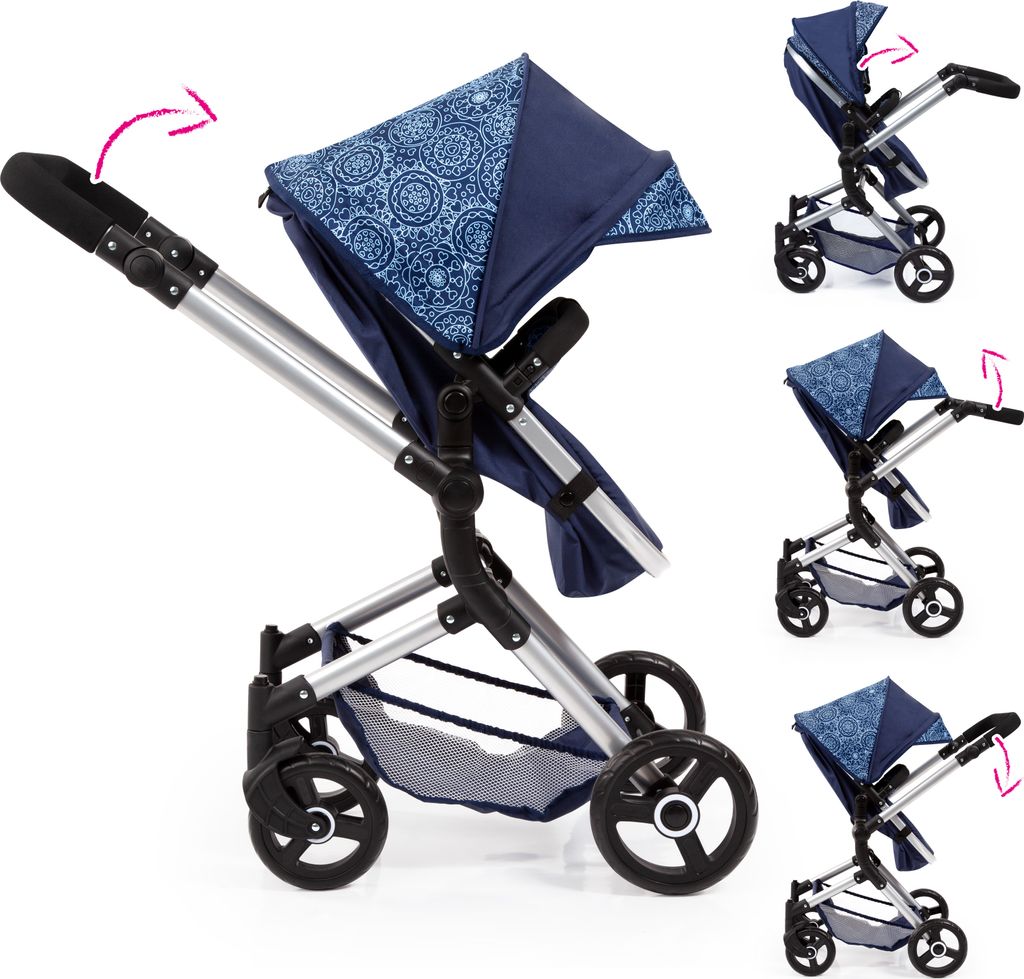 Bayer Design 18403AA Kombi-Puppenwagen Neo Vario mit Produktbild 3