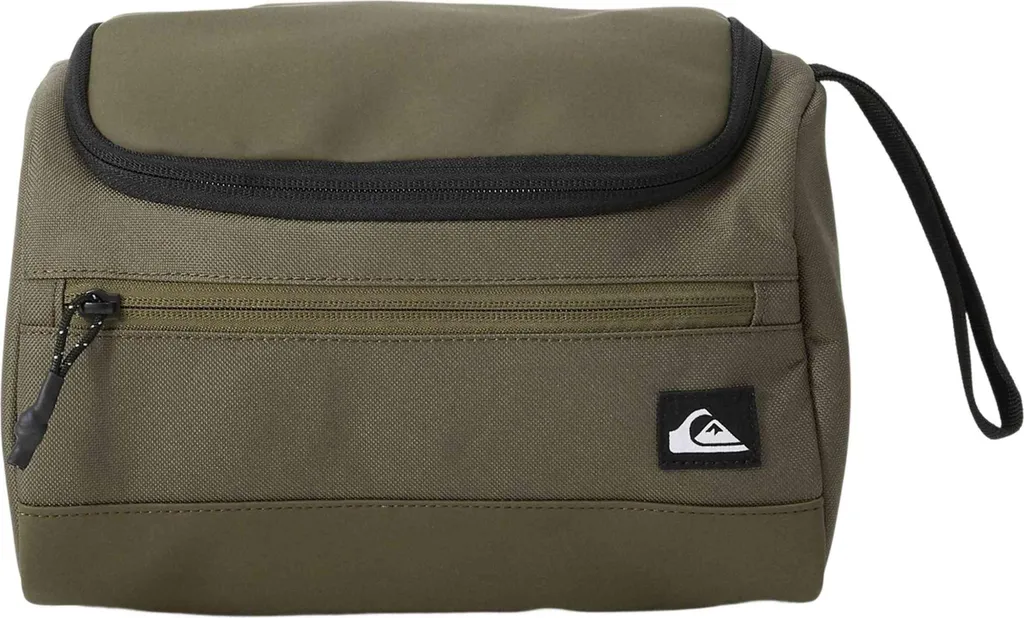 Trousse Quiksilver Toiletry Bag Verde - Format Compact Taille Unique