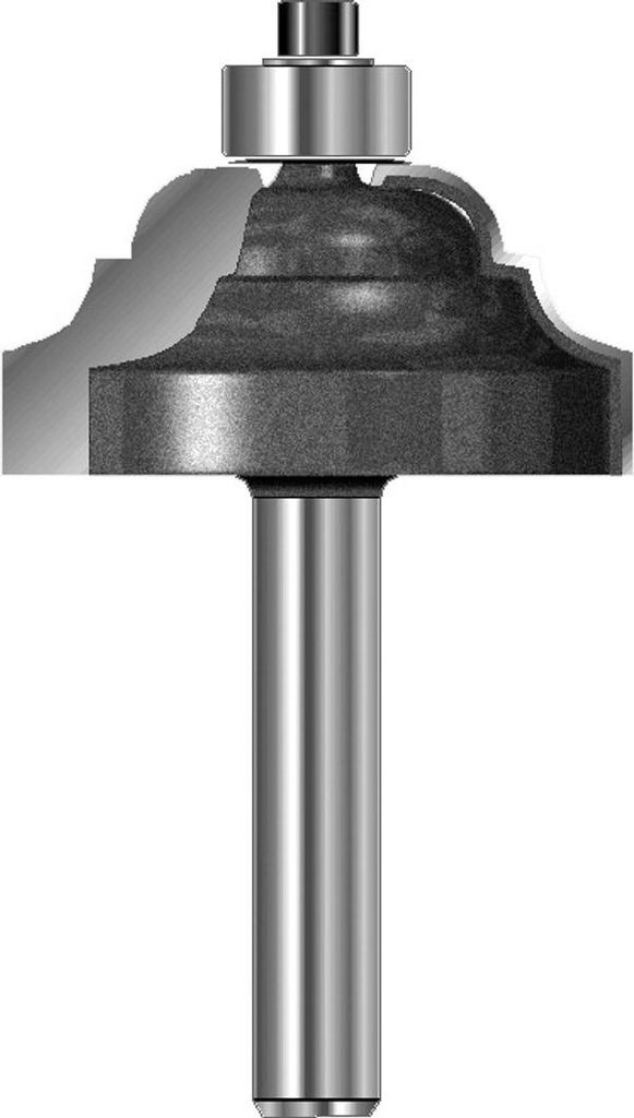 Projahn Profilfräser B mit Kugellager D 38,1 mm, L 49,3 mm, L2 17,5 mm