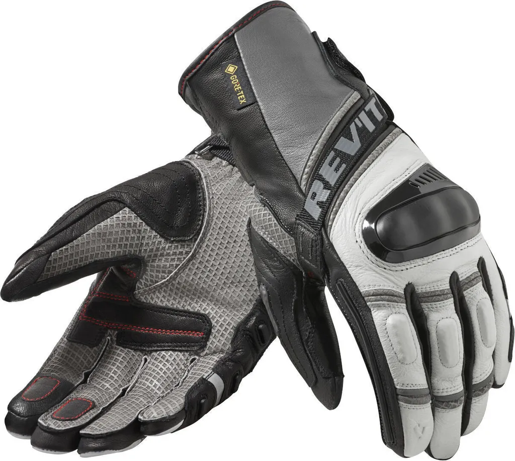 Gants Revit Dominator 3 Gore-Tex Gris - Étanchéité et Cuir Premium