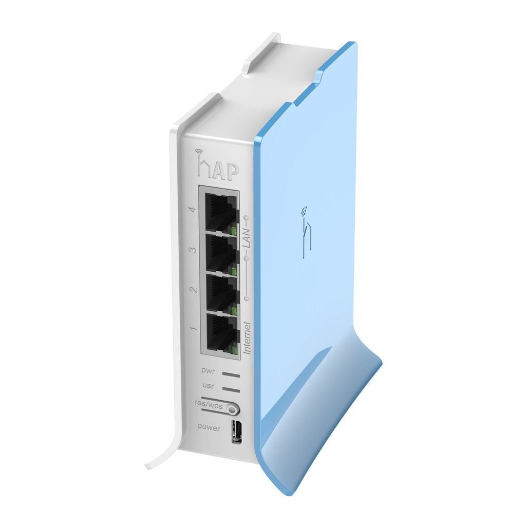 Router bezprzewodowy MikroTik hAP Lite, 650 MHz, 4 x LAN Obrázek produktu 