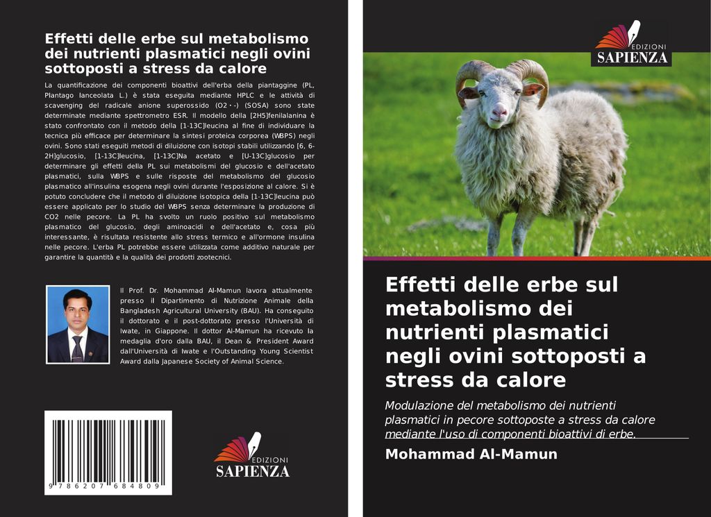 Effetti delle erbe sul metabolismo dei nutrienti plasmatici negli ovini sottoposti a stress da calore