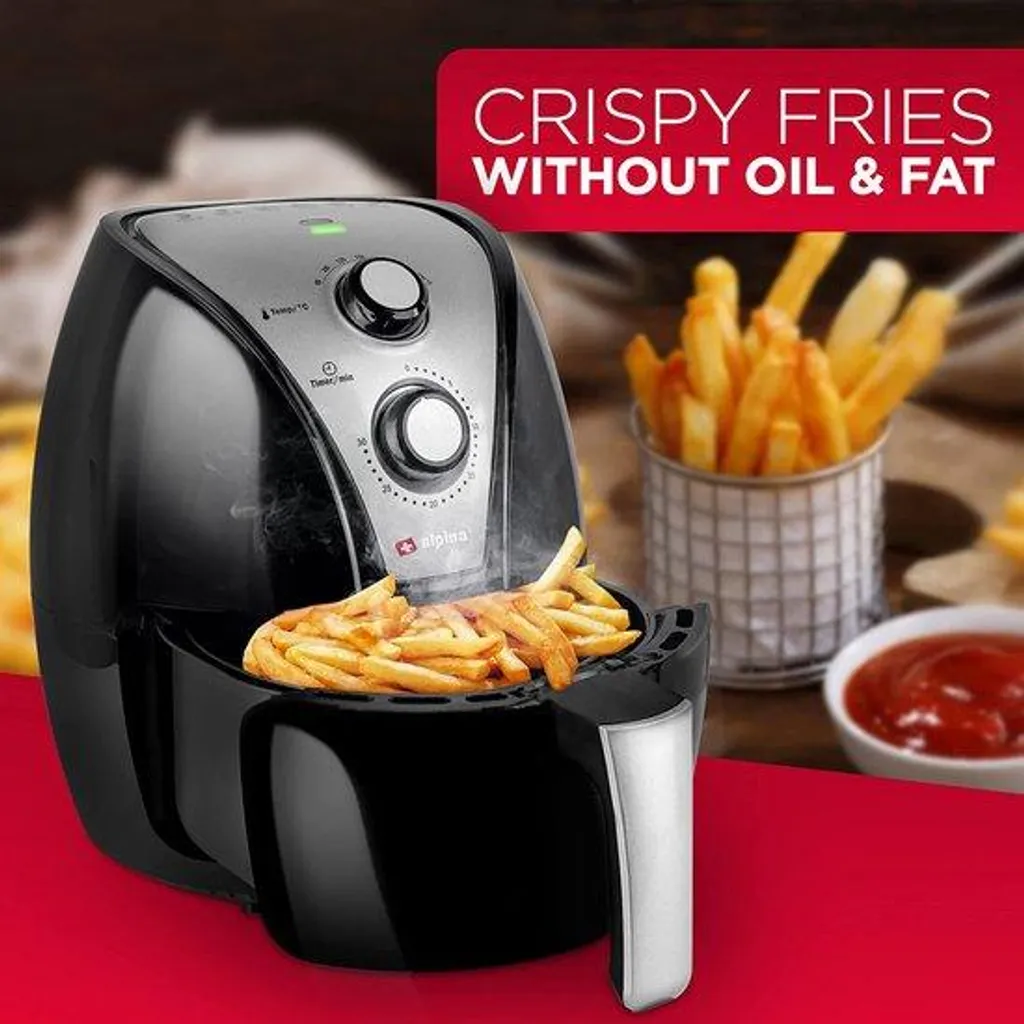 Friteuse à air chaud électrique contre les odeurs et le gras excessif