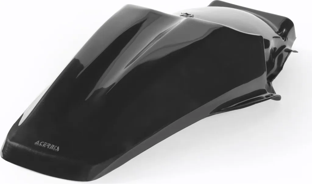 Garde-boue arrière Acerbis Kawasaki KX 85 Noir - Plastique renforcé