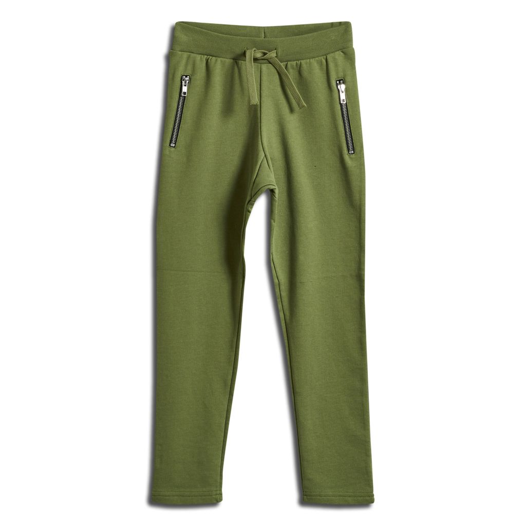 Hummel stmANTON PANTS - OLIVE BRANCH - 104 - olive branch, Größe:92